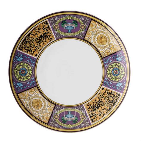 versace deko kopf|versace barocco plate.